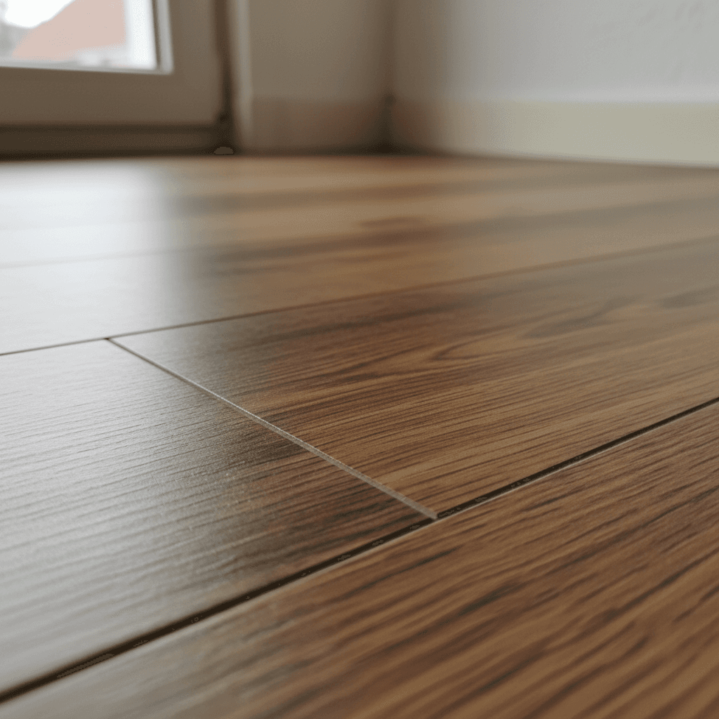 Laminate flooring installation
